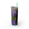 Skinny Tumbler with Straw – 20 oz Stainless Steel Cup