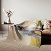 Sweatshirt Blanket – Plush Fleece Throw, 2 Size Options