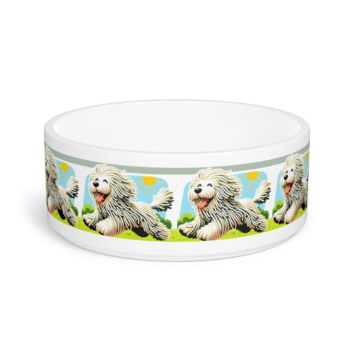 Ceramic Pet Bowl – 16 oz Dog Feeding Bowl