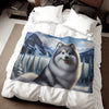 Sweatshirt Blanket – Plush Fleece Throw, 2 Size Options