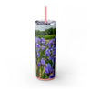 Skinny Tumbler with Straw – 20 oz Stainless Steel Cup