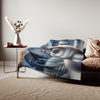Sweatshirt Blanket – Plush Fleece Throw, 2 Size Options