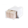 Stackable Plastic Storage Box Drawer Type Storage Box