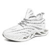 Blade Bottom Men's Trendy Sports Casual Shoes Reflective Lightweight Breathable Running Shoes