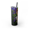 Skinny Tumbler with Straw – 20 oz Stainless Steel Cup
