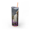 Skinny Tumbler with Straw – 20 oz Stainless Steel Cup