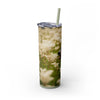 Skinny Tumbler with Straw – 20 oz Stainless Steel Cup