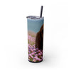 Skinny Tumbler with Straw – 20 oz Stainless Steel Cup