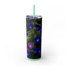 Skinny Tumbler with Straw – 20 oz Stainless Steel Cup