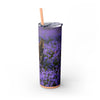 Skinny Tumbler with Straw – 20 oz Stainless Steel Cup