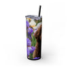 Skinny Tumbler with Straw – 20 oz Stainless Steel Cup