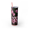 Skinny Tumbler with Straw – 20 oz Stainless Steel Cup