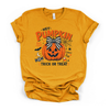 Hey Pumpkin, Trick or Treat? Tee | Cute Halloween Pumpkin Graphic T-Shirt