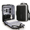 BLACK Men's backpack rechargeable usb computer bag
