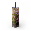 Skinny Tumbler with Straw – 20 oz Stainless Steel Cup
