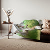Sweatshirt Blanket – Plush Fleece Throw, 2 Size Options