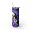 Skinny Tumbler with Straw – 20 oz Stainless Steel Cup