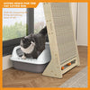 Luxury Wall-Mounted Cat Climbing Tower with Scratching Mat & Perch – Max & Rex Approved