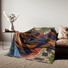 Sweatshirt Blanket – Plush Fleece Throw, 2 Size Options