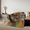 Sweatshirt Blanket – Plush Fleece Throw, 2 Size Options