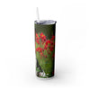 Skinny Tumbler with Straw – 20 oz Stainless Steel Cup