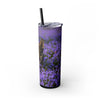 Skinny Tumbler with Straw – 20 oz Stainless Steel Cup