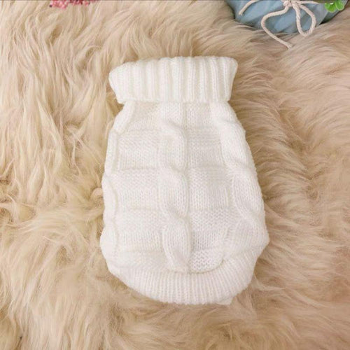 Cat Soft Warm Turtleneck Knitted Sweater