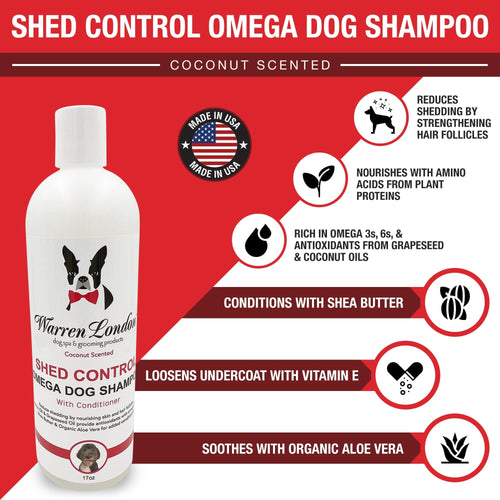 Shed Control Shampoo for Dogs - Professional Size