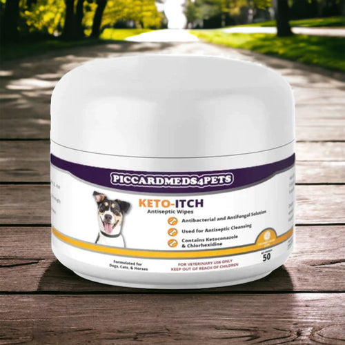Piccardmeds4pets Pet Ear & Skin Care Kit Wipes + Ear Flush for Itch & Odor Pet Bundle