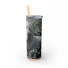 Skinny Tumbler with Straw – 20 oz Stainless Steel Cup
