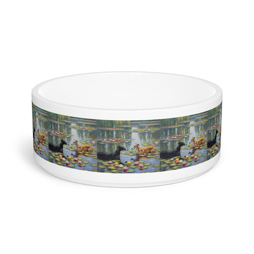 Ceramic Pet Bowl – 16 oz Dog Feeding Bowl