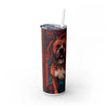 Skinny Tumbler with Straw – 20 oz Stainless Steel Cup