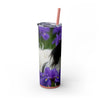 Skinny Tumbler with Straw – 20 oz Stainless Steel Cup