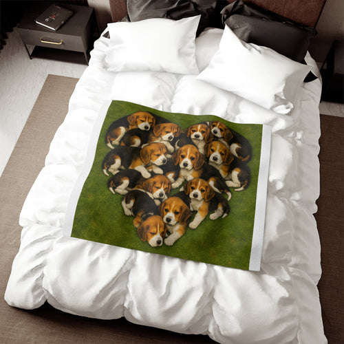 Sweatshirt Blanket – Plush Fleece Throw, 2 Size Options