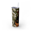 Skinny Tumbler with Straw – 20 oz Stainless Steel Cup