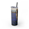 Skinny Tumbler with Straw – 20 oz Stainless Steel Cup