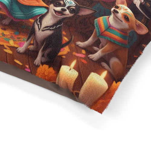 Day of the Dead Pet Bed