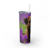 Skinny Tumbler with Straw – 20 oz Stainless Steel Cup