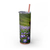 Skinny Tumbler with Straw – 20 oz Stainless Steel Cup
