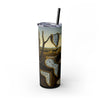 Skinny Tumbler with Straw – 20 oz Stainless Steel Cup