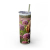 Skinny Tumbler with Straw – 20 oz Stainless Steel Cup
