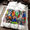 Sweatshirt Blanket – Plush Fleece Throw, 2 Size Options