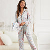 New Product Thin Cotton Silk Long-sleeved Trousers Home Service