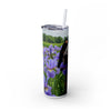 Skinny Tumbler with Straw – 20 oz Stainless Steel Cup