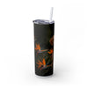Skinny Tumbler with Straw – 20 oz Stainless Steel Cup