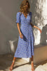 Fashion New Products V-neck Ladies Chiffon Dress