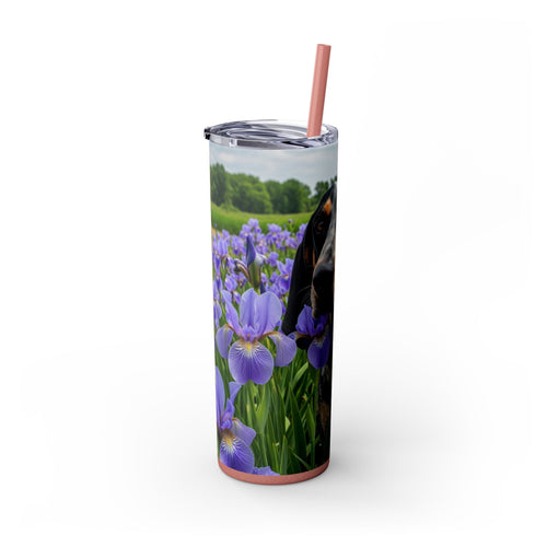 Skinny Tumbler with Straw – 20 oz Stainless Steel Cup