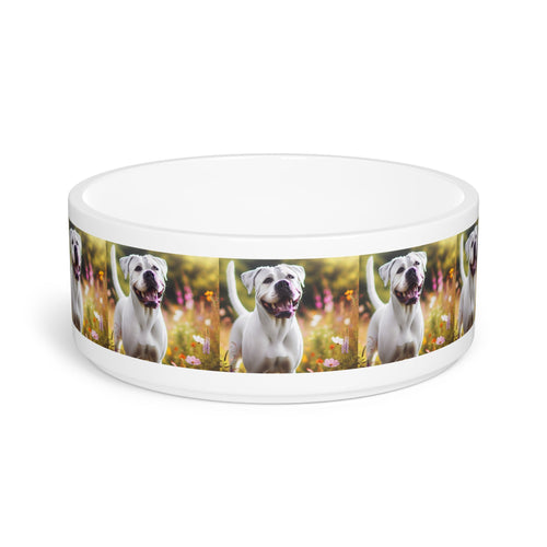 Ceramic Pet Bowl – 16 oz Dog Feeding Bowl