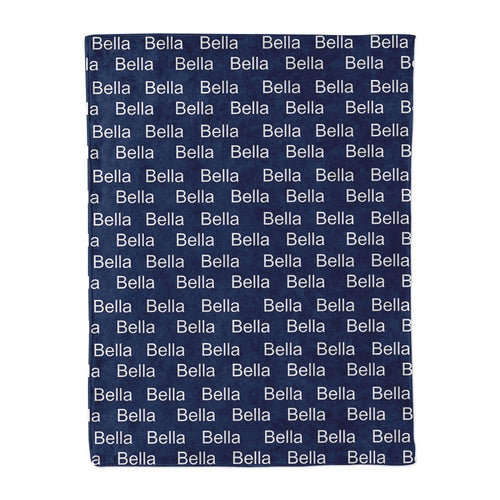 Personalized Name Blanket For Infants And Toddlers