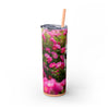 Skinny Tumbler with Straw – 20 oz Stainless Steel Cup